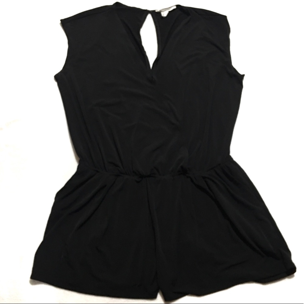BCBGeneration Black Romper Size Medium